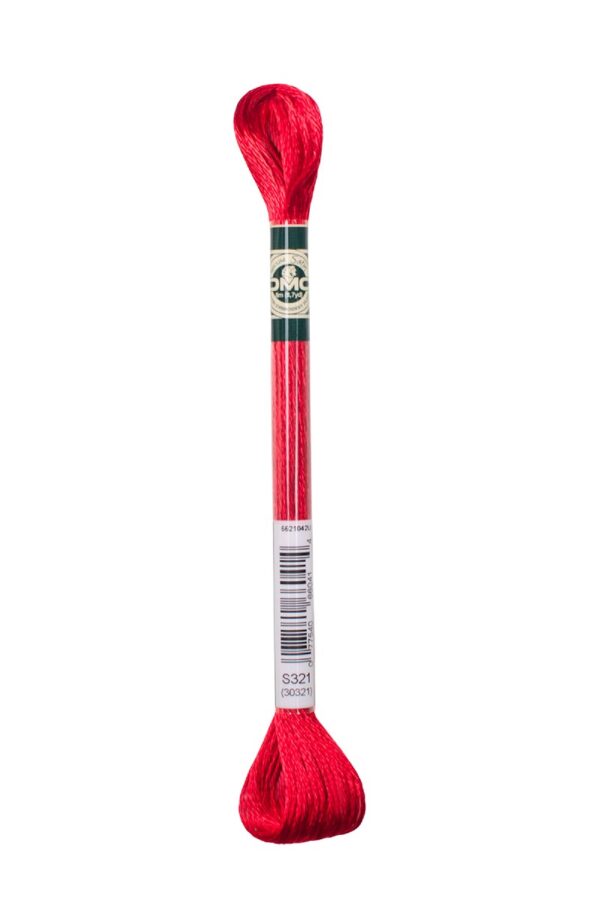 DMC Mouliné Satin - S321 - Afbeelding 1