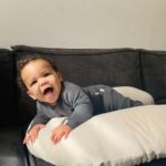 Voedingskussen /Zwangerschapskussen Funnababy Muslin Sand