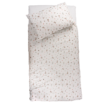 Dekbedovertrek + Kussensloop 1-pers Funnababy 140x200 Grass/Pink