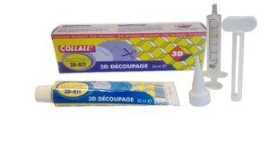 Collall 3D-kit tube - 80 ml + accessoires