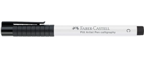 Faber-Castell PITT Artist pen - kalligrafie - wit - Afbeelding 1