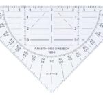 geodriehoek aristo - 16 cm flexibel/onbreekbaar