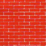 Haza baksteentjespapier - 2 vellen