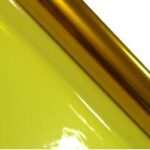 Cellofaanfolie - 500x70 cm - geel