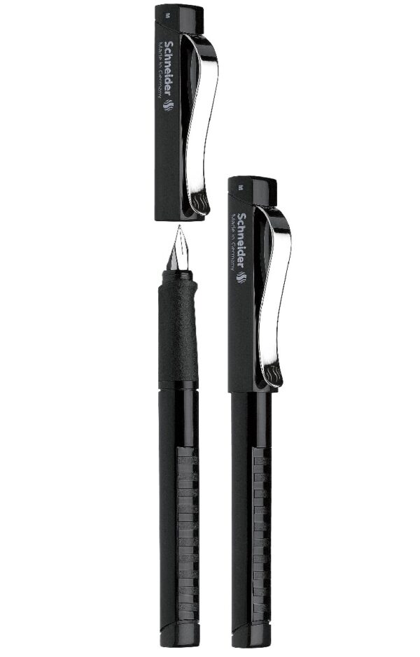 Schneider vulpen Base M - rechtshandig - zwart - Afbeelding 1