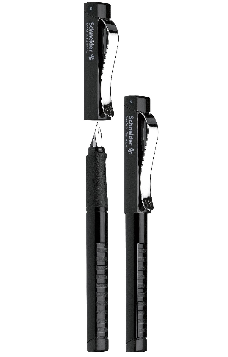 Schneider vulpen Base M - rechtshandig - zwart Schneider vulpen Base M - rechtshandig - zwart - Afbeelding 1