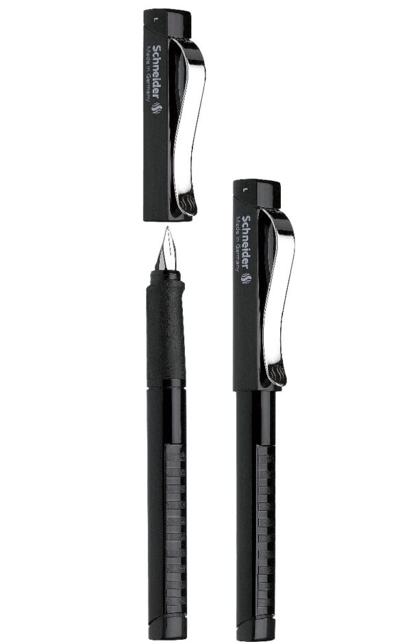 Schneider vulpen Base M - linkshandig - zwart - Afbeelding 1