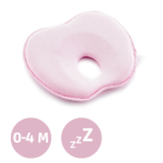 Afplatkussen Babyjem Flat Head Kussen Roze