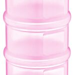 Melkpoedertoren Babyjem 3-laags Roze