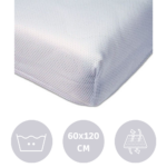 Hoeslaken Ledikant Babyjem Air Flow Wit 60x120