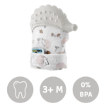 Baby Bijthandschoen Babyjem White