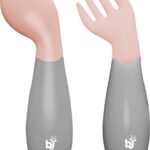 Lepel&Vork Babyjem Angled Roze