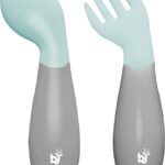 Lepel&Vork Babyjem Angled Groen