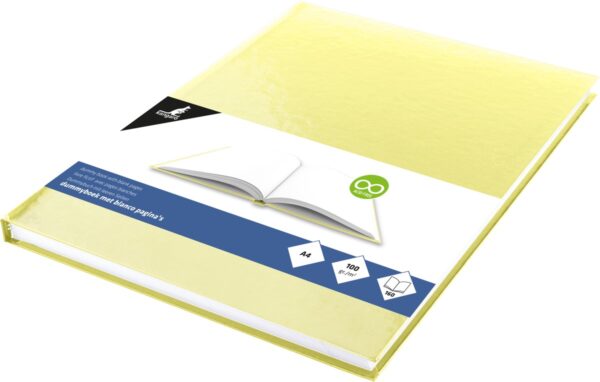 Kangaro dummy schetsboek - A4 - geel - Afbeelding 1