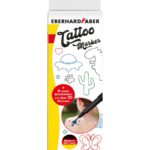 Tattoo stiften - 4 stuks + sjablonen