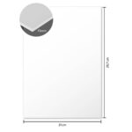 Foamboard Kangaro - wit - A4