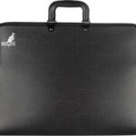 Kangaro portfoliomap - A3 - zwart met handvat