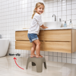Step Up Stool Dolu Non-Slip Stone Grey