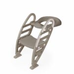 Toilet Trainer Dolu Adjustable Ladder Stone Grey