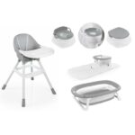 Set Baby Dolu Wit Grijs 6-delig