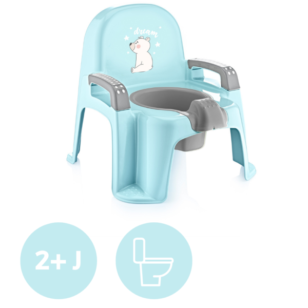 Babypotje Babyjem Mint/Grey - Afbeelding 1