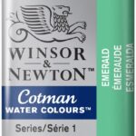 W&N Cotman Watercolours - half napje - emerald