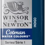W&N Cotman Watercolours - half napje - indigo
