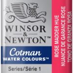 W&N Cotman Watercolours - half napje - rose madder