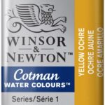 W&N Cotman Watercolours - half napje - yellow ochre