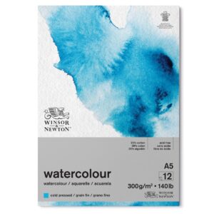 Winsor&Newton - blok aquarelpapier - A5 - eenzijdig gelijmd