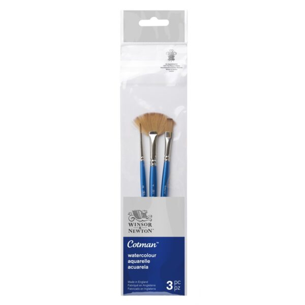 W&N Cotman - aquarelpenselen - 3 varianten - Afbeelding 1