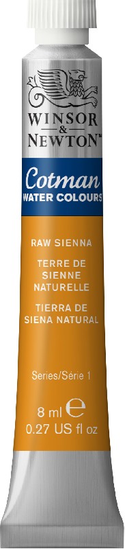 W&N Cotman Watercolours - tube - 8 ml - raw sienna