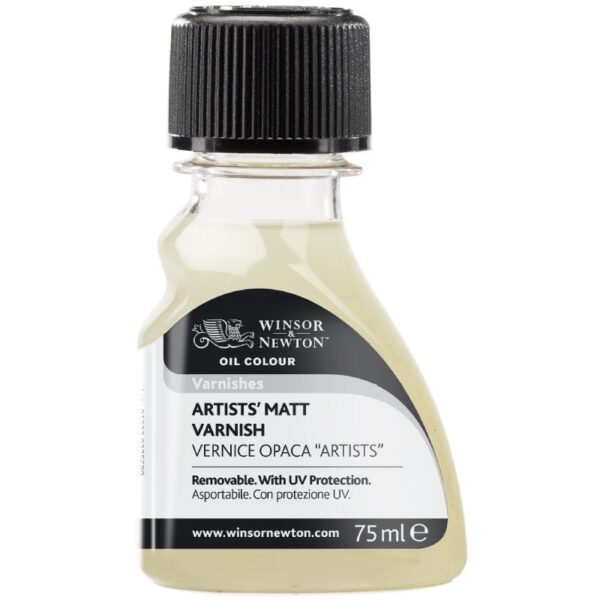 W&N olieverf vernis - 75 ml - mat - Afbeelding 1