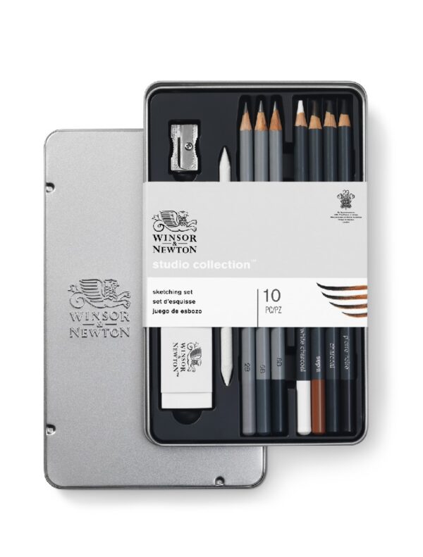 Winsor&Newton Studio - schets set - 10-delig - Afbeelding 1
