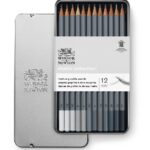 Winsor&Newton Studio - grafietpotloden - 12 stuks