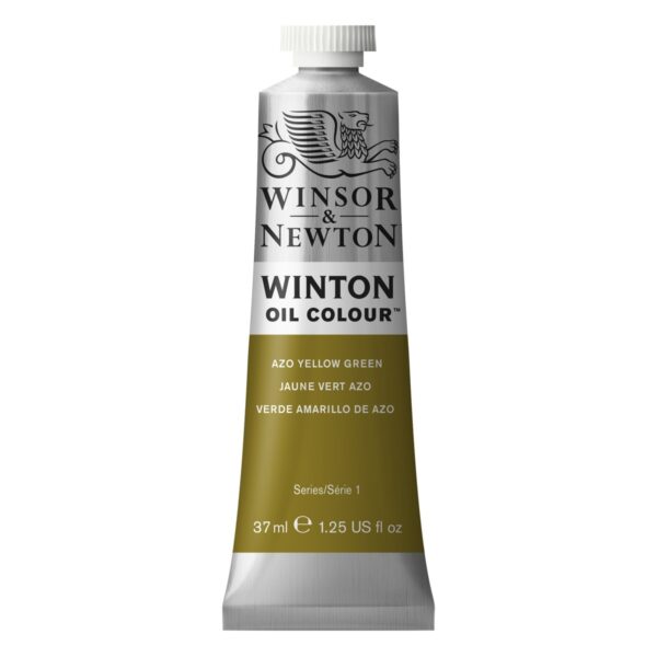 W&N Winton oil - 37 ml - azo yellow green - Afbeelding 1