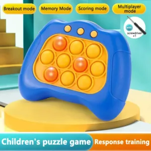 Pop Game™ - Pop je weg naar succes! - Reactiespel Blauw | Educatief Speelgoed