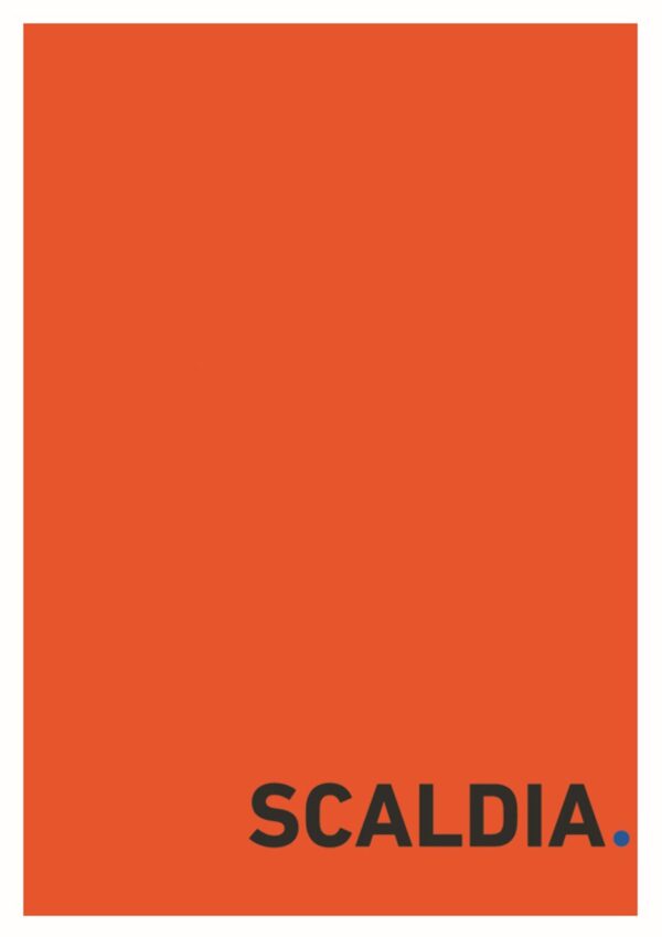 Omslagkarton - 50x70 cm - oranje - Afbeelding 1