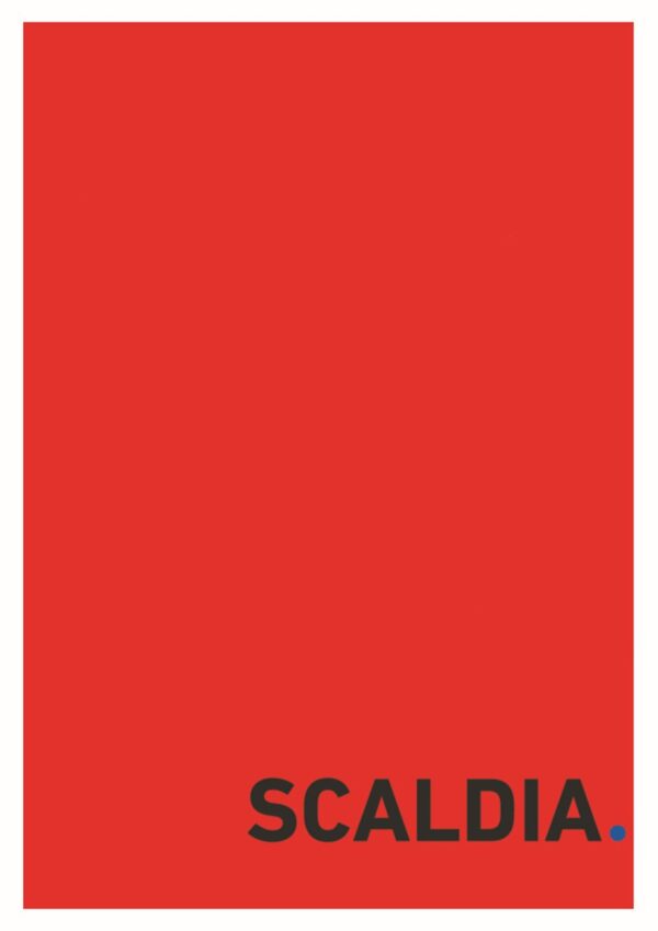 Omslagkarton - 50x70 cm - rood - Afbeelding 1