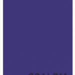 Omslagpapier - 50x70 cm - paarsblauw