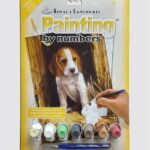 Schilderen op nummer - beagle puppy