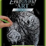 Engraving art - zilver - wolven