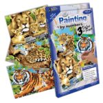 Schilderen op nummer - set - wilde dieren