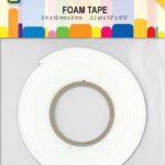 Dubbelzijdige tape - 3D foam - 2 mm