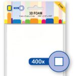 3D Foamblokjes- 5x5x2 mm