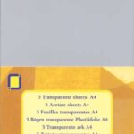 Transparante plastic vellen - 5 stuks - A4