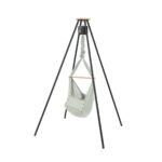 Set | Heavenly Dream Nonomo Babyhangmat Olive met Move-motor&Tipi Standaard Anthracite