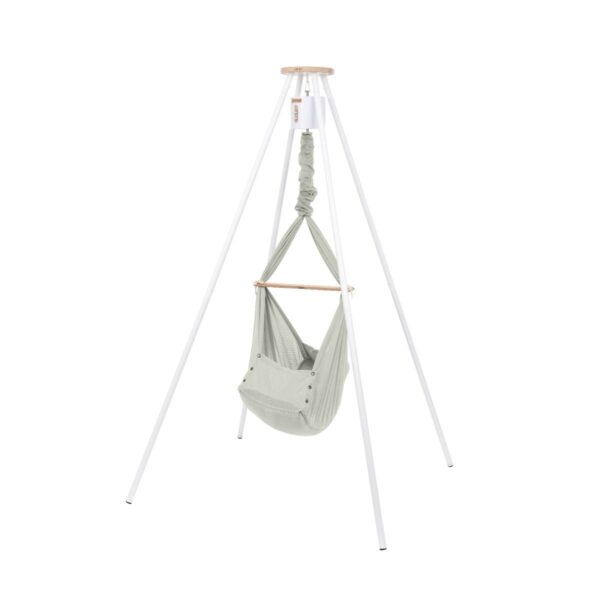 Set | Heavenly Dream Nonomo Babyhangmat Olive met Move-motor&Tipi Standaard White - Afbeelding 1