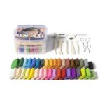 QBIX polymeerklei set - 36 kleuren