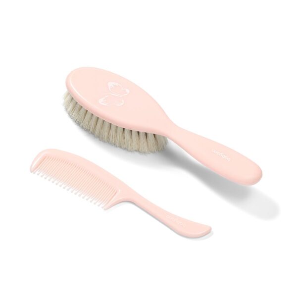 Kapset Kam&Borstel Babyono Supersoft Blush - Afbeelding 1